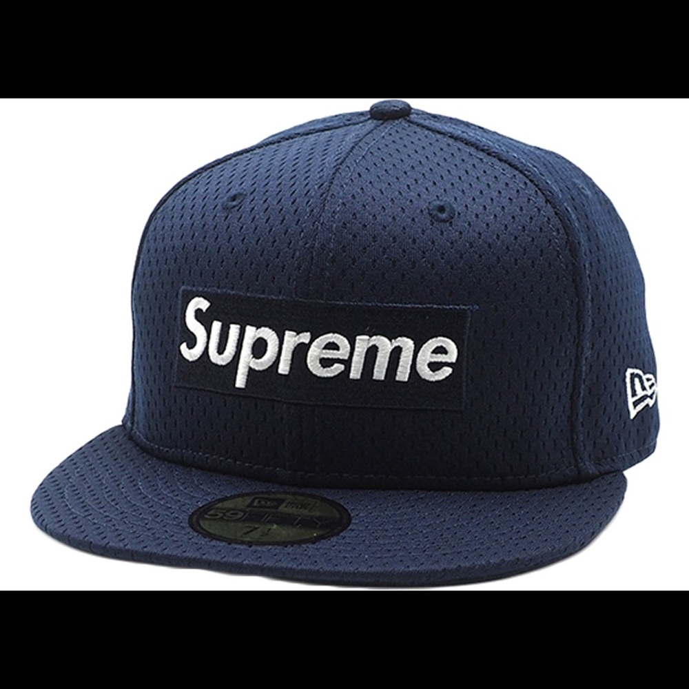 Supreme New Era Limited edition mesh box logo hat